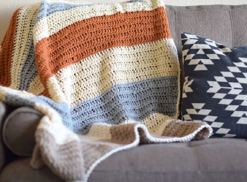 Crochet pattern blanket