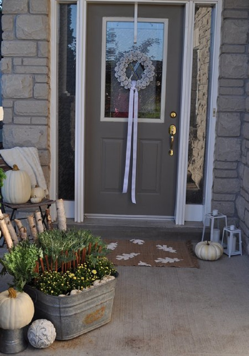 Diy fall doormat DIY Doormat That Offers You Impressive Yet Inexpensive Ideas