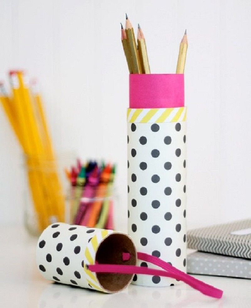 Diy pencil tube DIY Stylish Pencil Cases Ideas To Elevate Your Kids Style On School