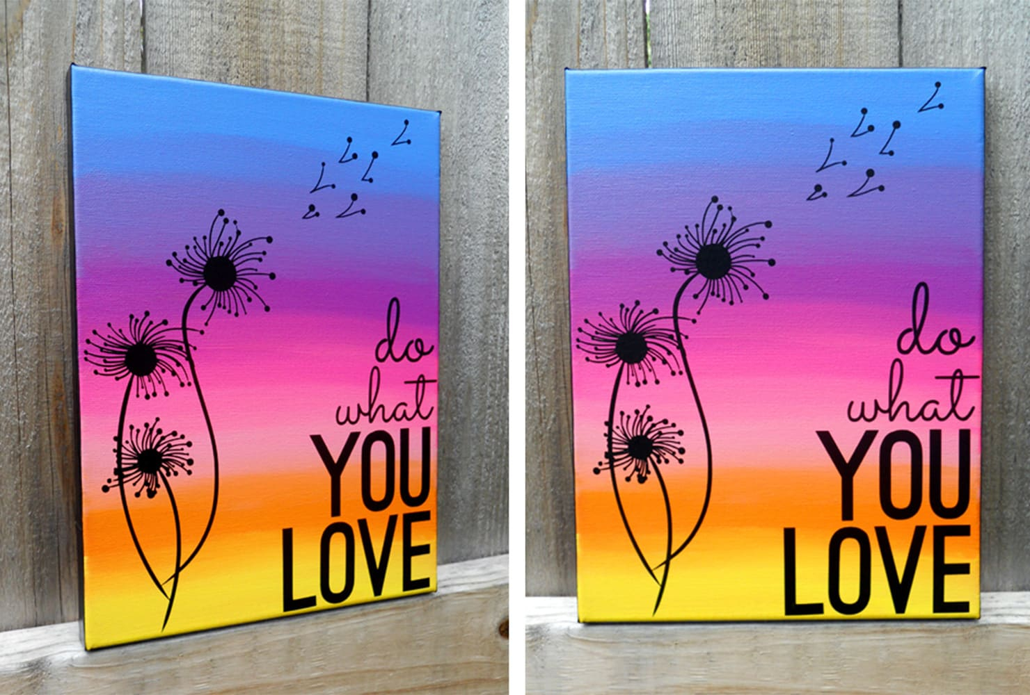 Inspirational art Trouble-Free DIY Canvas Wall Art Ideas To Decorate Your Home
