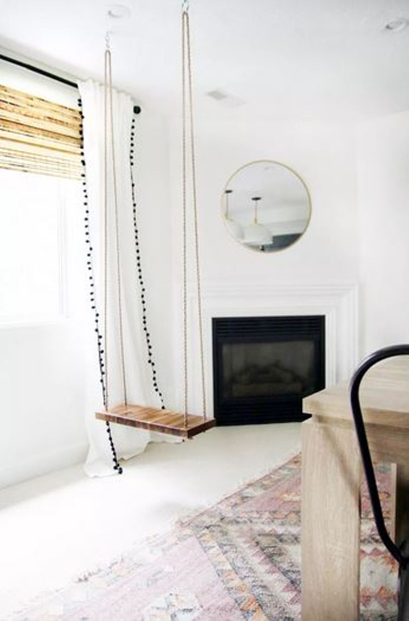 Living room swing chair