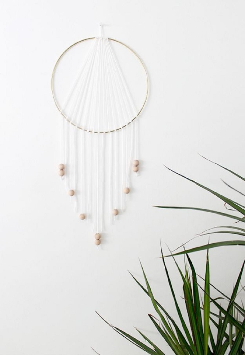 Modern dreamcatcher DIY Beautiful In White Decoration Ideas Where All Will Look Pure