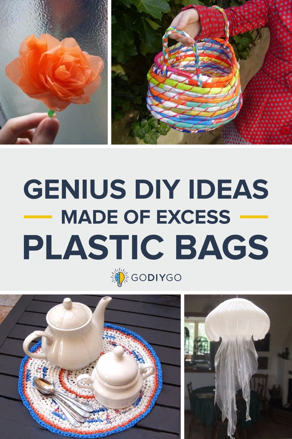 Genius DIY Ideas That Made Of Excess Plastic Bags That Anyone Can Copy ...