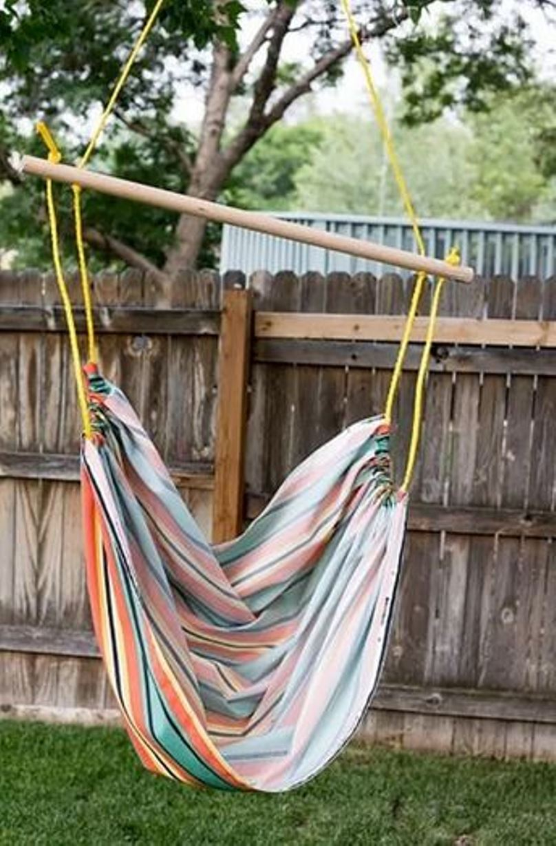 Super simple hammock chair