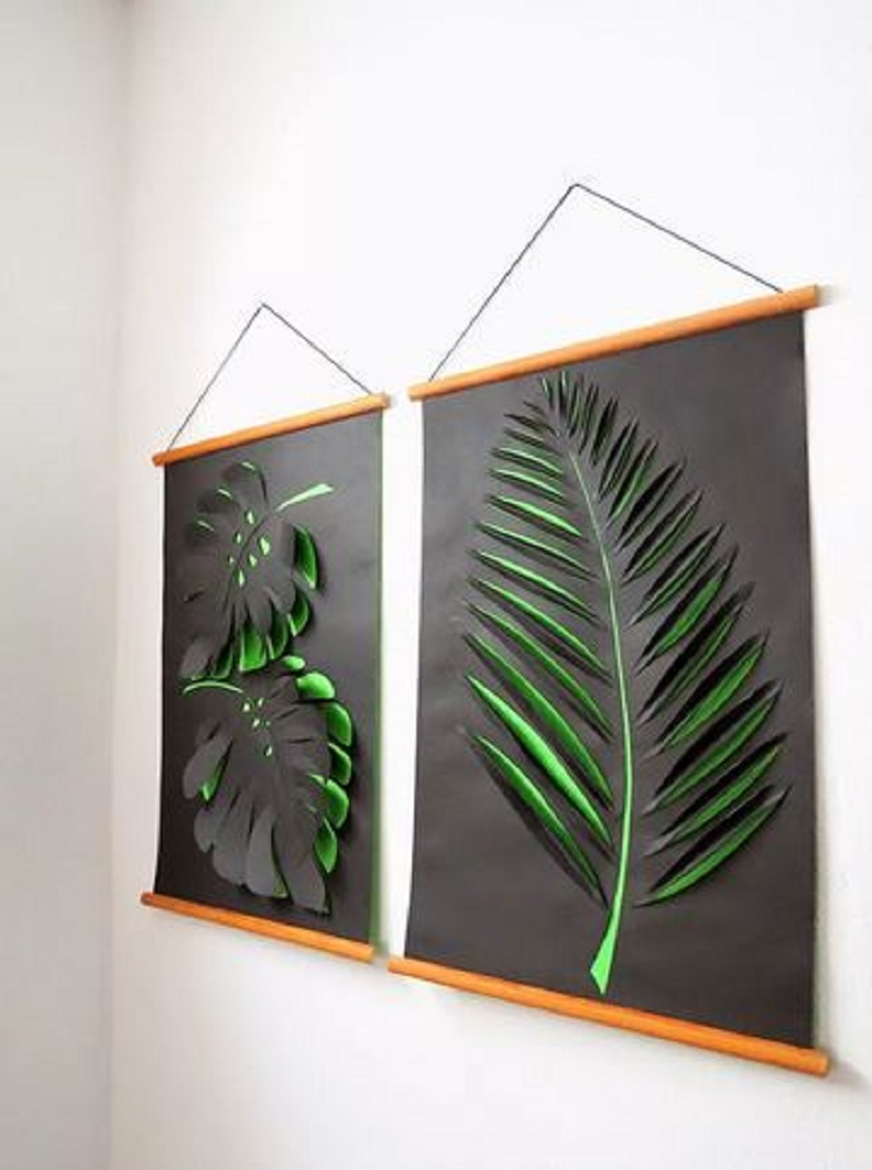 Natural-inspired wall art