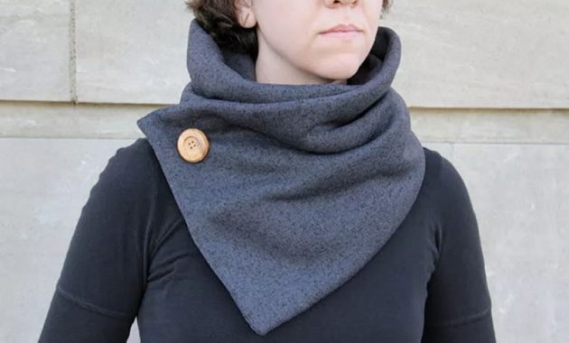 Cute cowl neck scarf